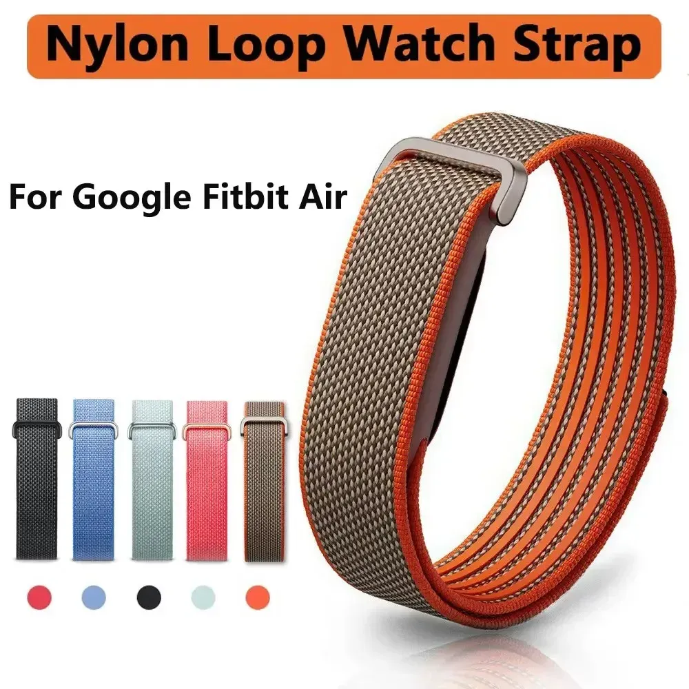 Bracelet nylon tressé pour Google Fitbit Air