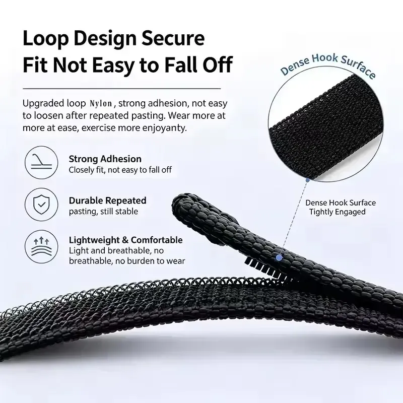 Bracelet nylon tressé pour Google Fitbit Air