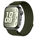 Bracelet nylon tressé pour Huawei Watch Fit 3/4/5 – Couleur A spruce green