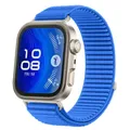 Bracelet nylon tressé pour Huawei Watch Fit 3/4/5 – Couleur B blue