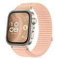 Bracelet nylon tressé pour Huawei Watch Fit 3/4/5 – Couleur B milkshake pink