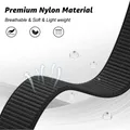 Bracelet nylon tressé pour Huawei Watch Fit 3 et 4 – 2