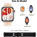 Bracelet nylon tressé pour Huawei Watch Fit 3 et 4 – 6