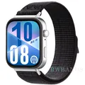 Bracelet nylon tressé pour Huawei Watch Fit 3 et 4 – Couleur du bracelet A Black blue
