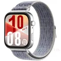 Bracelet nylon tressé pour Huawei Watch Fit 3 et 4 – Couleur du bracelet A Grey Blue