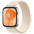 Bracelet nylon tressé pour Huawei Watch Fit 3 et 4 – Couleur du bracelet A Starlight pink