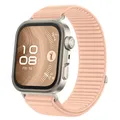 Bracelet nylon tressé pour Huawei Watch Fit 3 et 4 – Couleur du bracelet B milkshake pink