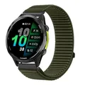Bracelet nylon tressé pour montre 18 à 22 mm – Couleur Army green