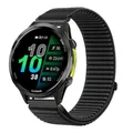 Bracelet nylon tressé pour montre 18 à 22 mm – Couleur Black