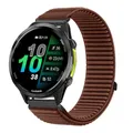 Bracelet nylon tressé pour montre 18 à 22 mm – Couleur Brown