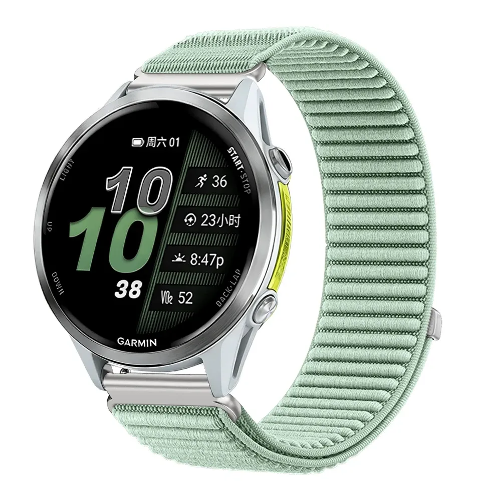 Bracelet nylon tressé pour montre 18 à 22 mm