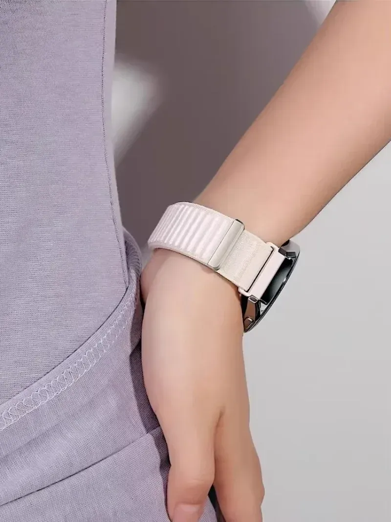 Bracelet nylon tressé pour montre 18 à 22 mm