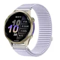 Bracelet nylon tressé pour montre 18 à 22 mm – Couleur Lavender