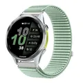 Bracelet nylon tressé pour montre 18 à 22 mm – Couleur Light green