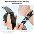 Bracelet nylon tressé pour montre connectée 22 à 26 mm – 5