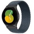Bracelet nylon tressé pour Samsung Galaxy Watch 4 à 7 – Couleur du bracelet AbyssU