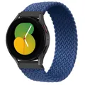 Bracelet nylon tressé pour Samsung Galaxy Watch 4 à 7 – Couleur du bracelet Blue