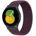 Bracelet nylon tressé pour Samsung Galaxy Watch 4 à 7 – Couleur du bracelet Cherry