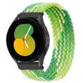 Bracelet nylon tressé pour Samsung Galaxy Watch 4 à 7 – Couleur du bracelet GradientGr