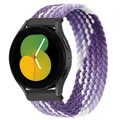 Bracelet nylon tressé pour Samsung Galaxy Watch 4 à 7 – Couleur du bracelet GradientPu