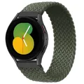 Bracelet nylon tressé pour Samsung Galaxy Watch 4 à 7 – Couleur du bracelet Green