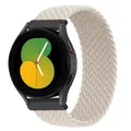 Bracelet nylon tressé pour Samsung Galaxy Watch 4 à 7 – Couleur du bracelet Starlight
