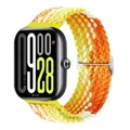 Bracelet nylon tressé pour Xiaomi Band 9 8 Pro – Couleur du bracelet Bright Orange