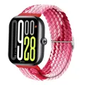 Bracelet nylon tressé pour Xiaomi Band 9 8 Pro – Couleur du bracelet Bright Red