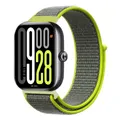 Bracelet nylon tressé pour Xiaomi Band 9 8 Pro – Couleur du bracelet Bright Yellow