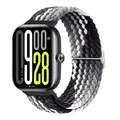 Bracelet nylon tressé pour Xiaomi Band 9 8 Pro – Couleur du bracelet Colorful Black