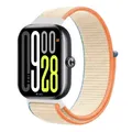 Bracelet nylon tressé pour Xiaomi Band 9 8 Pro – Couleur du bracelet Milky White