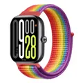 Bracelet nylon tressé pour Xiaomi Band 9 8 Pro – Couleur du bracelet Rainbow Colors