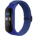 Bracelet nylon tressé pour Xiaomi Mi Band et Amazfit – Couleur blue