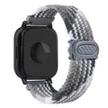 Bracelet nylon tressé pour Xiaomi Redmi Watch 5 – Couleur du bracelet Black Clever