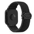 Bracelet nylon tressé pour Xiaomi Redmi Watch 5 – Couleur du bracelet Noir