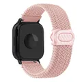 Bracelet nylon tressé pour Xiaomi Redmi Watch 5 – Couleur du bracelet Sable rose