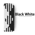 Bracelet nylon tressé Solo boucle 38 à 49 mm pour Apple Watch – Couleur black white