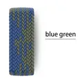 Bracelet nylon tressé Solo boucle 38 à 49 mm pour Apple Watch – Couleur blue and green
