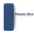 Bracelet nylon tressé Solo boucle 38 à 49 mm pour Apple Watch – Couleur Cold sea blue