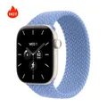 Bracelet nylon tressé Solo Loop 38 à 49 mm pour Apple Watch – Band Color 2026 Wildflower Blue