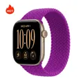 Bracelet nylon tressé Solo Loop 38 à 49 mm pour Apple Watch – Band Color 2026 Magenta