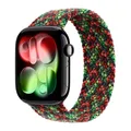 Bracelet nylon tressé Solo Loop 38 à 49 mm pour Apple Watch – Band Color 2026 Black unity