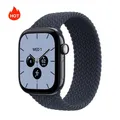 Bracelet nylon tressé Solo Loop 38 à 49 mm pour Apple Watch – Band Color 2026 Navy Blue