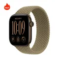 Bracelet nylon tressé Solo Loop 38 à 49 mm pour Apple Watch – Band Color 2026 Olive
