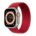 Bracelet nylon tressé Solo Loop 38 à 49 mm pour Apple Watch – Couleur du bracelet 5red
