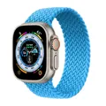 Bracelet nylon tressé Solo Loop 38 à 49 mm pour Apple Watch – Couleur du bracelet 7waterblue