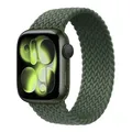 Bracelet nylon tressé Solo Loop 38 à 49 mm pour Apple Watch – Band Color Inverness Green