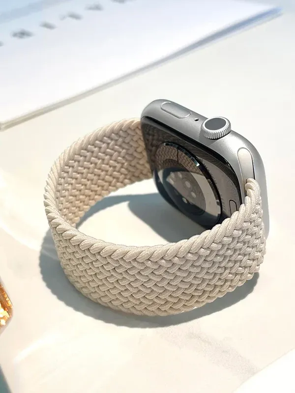 Bracelet nylon tressé Solo Loop 38 à 49 mm pour Apple Watch