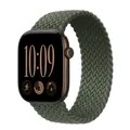Bracelet nylon tressé Solo Loop 38 à 49 mm pour Apple Watch – Couleur du bracelet Inverness Green
