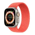 Bracelet nylon tressé Solo Loop 38 à 49 mm pour Apple Watch – Couleur du bracelet Electronic orange